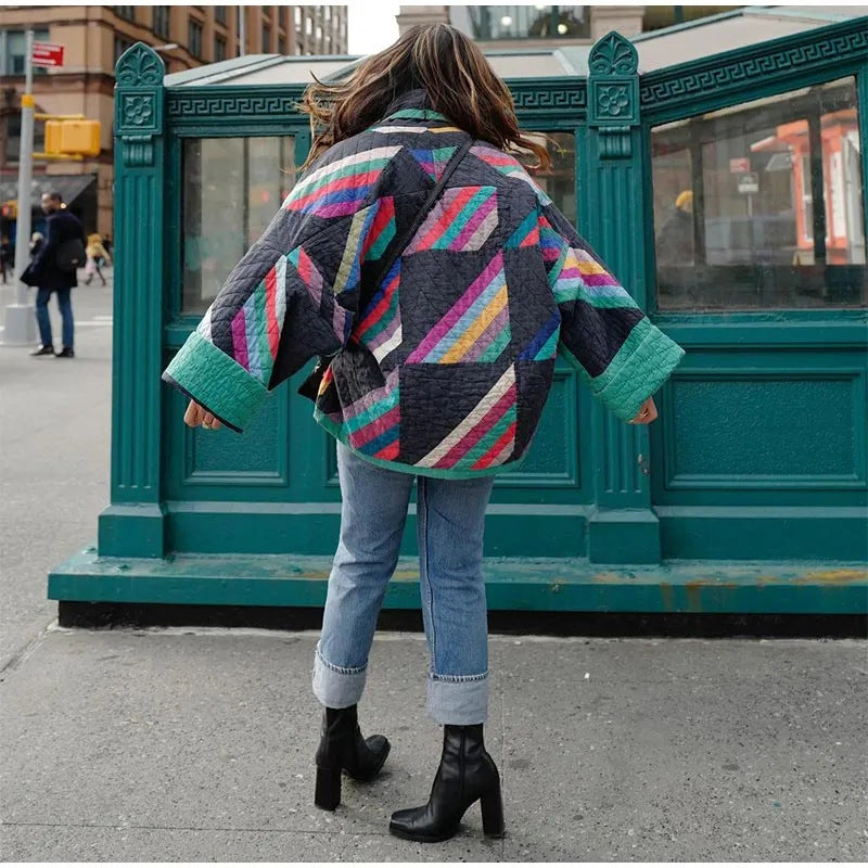 Riva Lefèvre | Multicoloured Loose Vintage Jacket