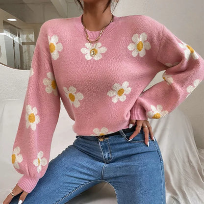 Elle&Vire® - Daisy Flower Sweater