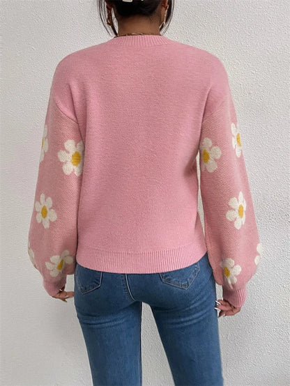 Elle&Vire® - Daisy Flower Sweater