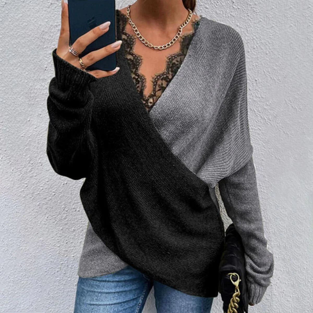 Inès Lavigne® - Casual Lace Sweater