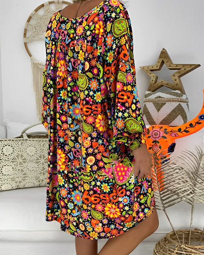 Eva Janssen® - Multicolor stylish dress