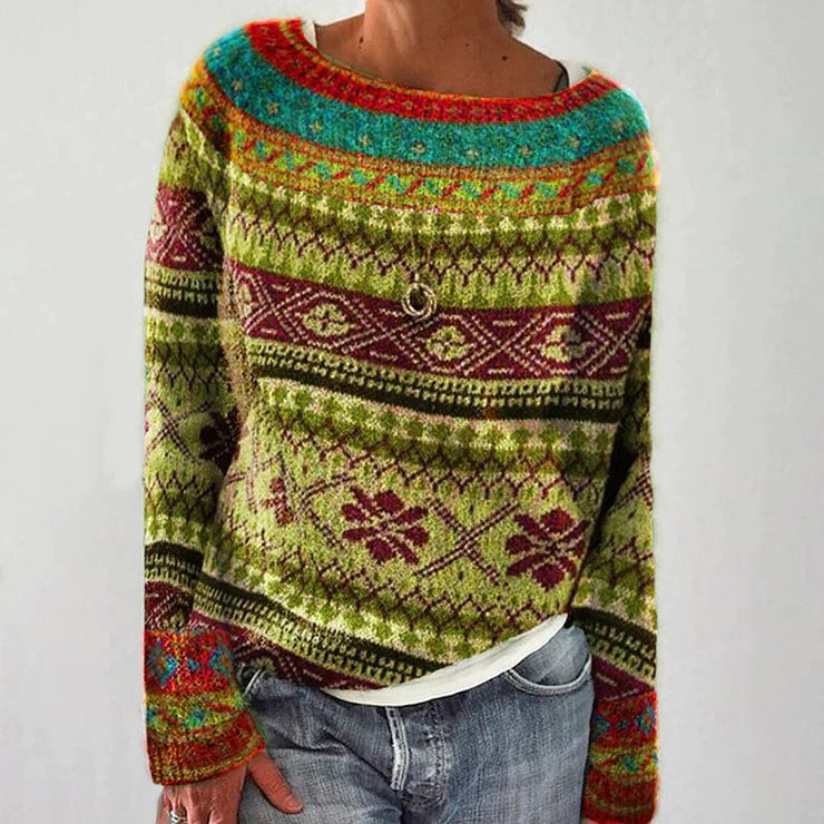 Lucia Comér® - Unique print sweater