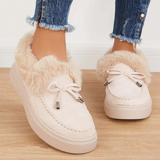 Faith - Fur sneakers - Comfortable into autumn!