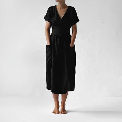 Lucia Comér® - Elegant linen dress