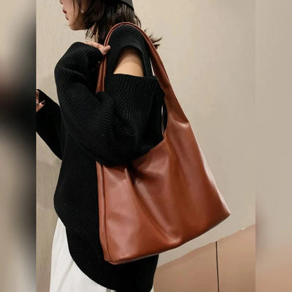 Inès Lavigne® - Elegant brown tote bag