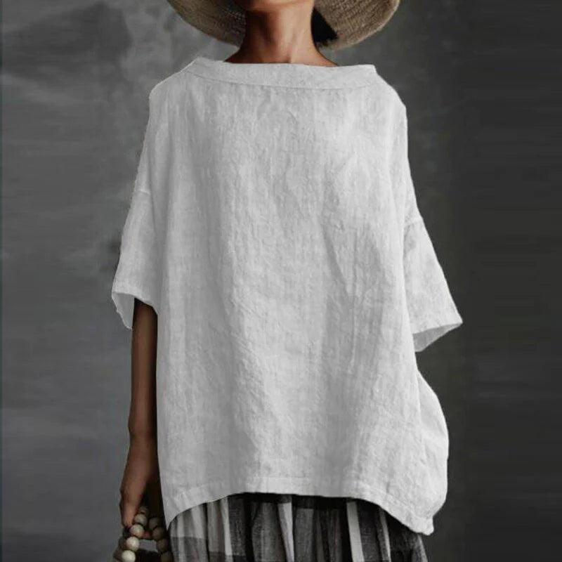 Christine L'oveur® - Oversized Plain Shirt