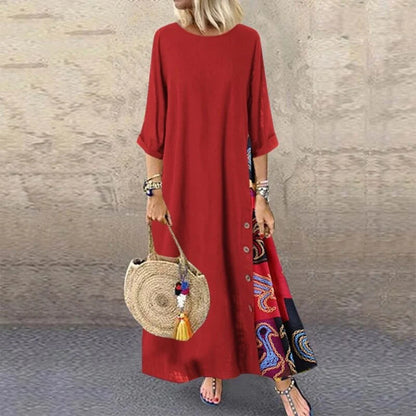 Marjolein™ - Cotton and linen summer dress