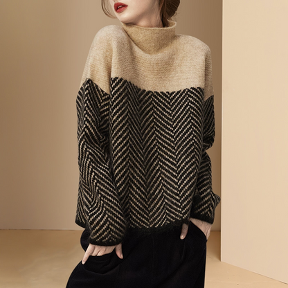 Iris A'leurs® - Brown elegant sweater