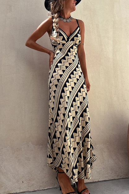 Olla - Ethnic print dress