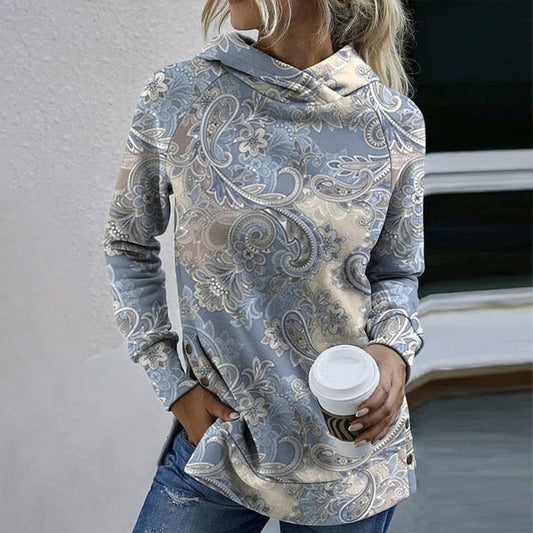 Elle&Vire® - Elegant Sweater with Print