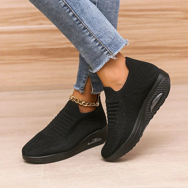 Christine L'ovieur® -  Elastic Slip-on Sneakers