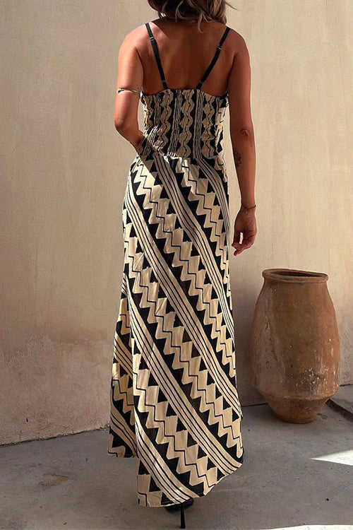 Olla - Ethnic print dress