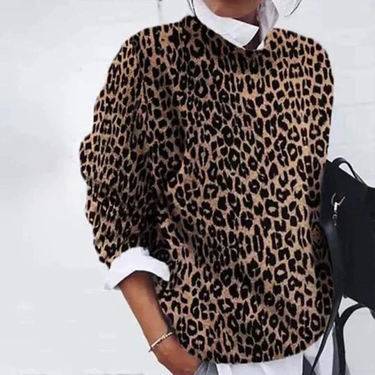 Christine L'ovieur® - Panther Print Sweater