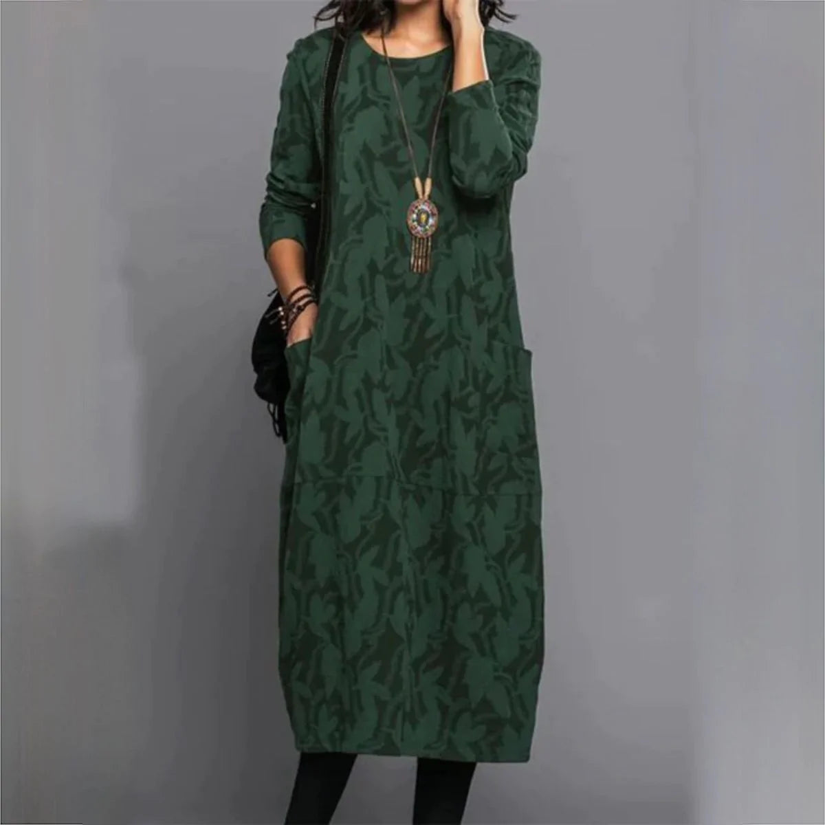 Eva Janssen® - Green Stylish Dress