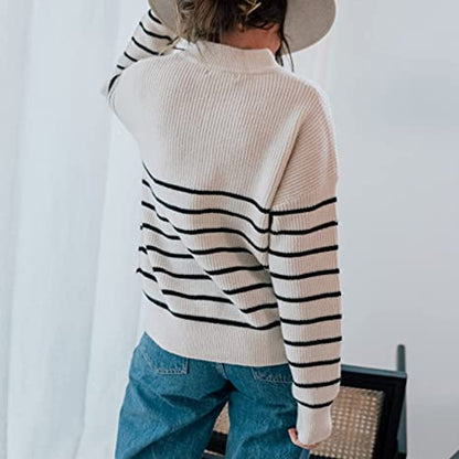 Krystal™ - Striped Knitted Sweater