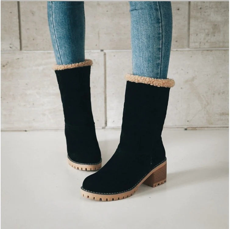 Lucy™ - Fur boots comfortably into fall!