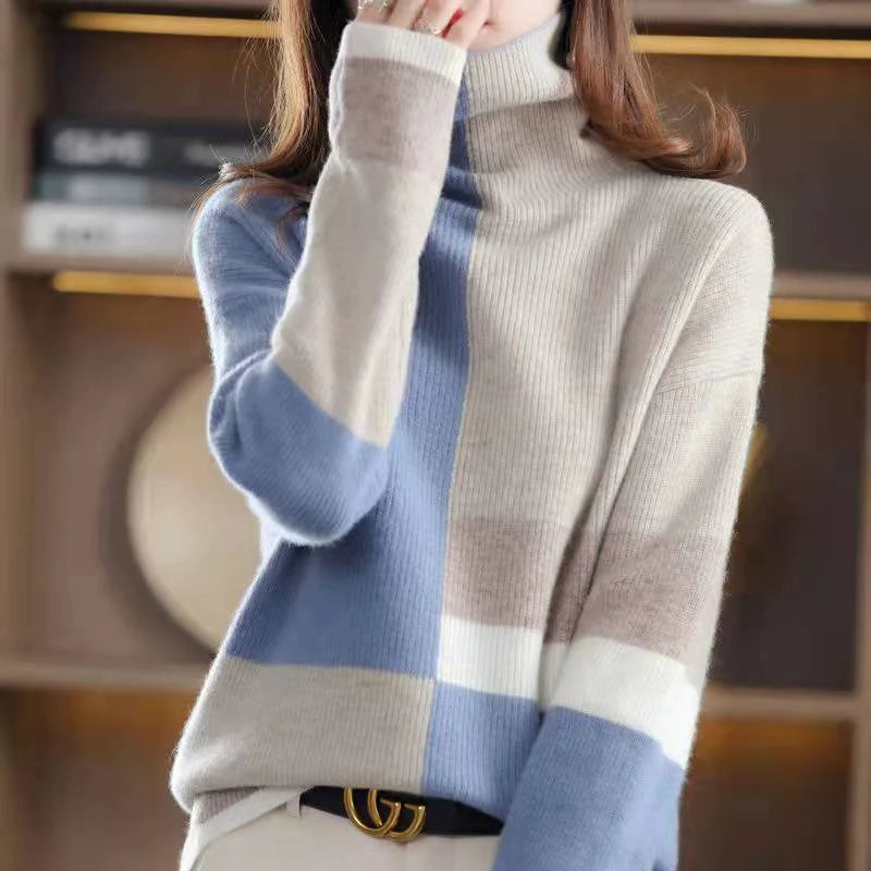 Iris A'leurs® - Stylish Winter Turtleneck Sweater