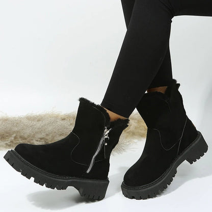 Kinsley™ - Fur boots comfortably into autumn!
