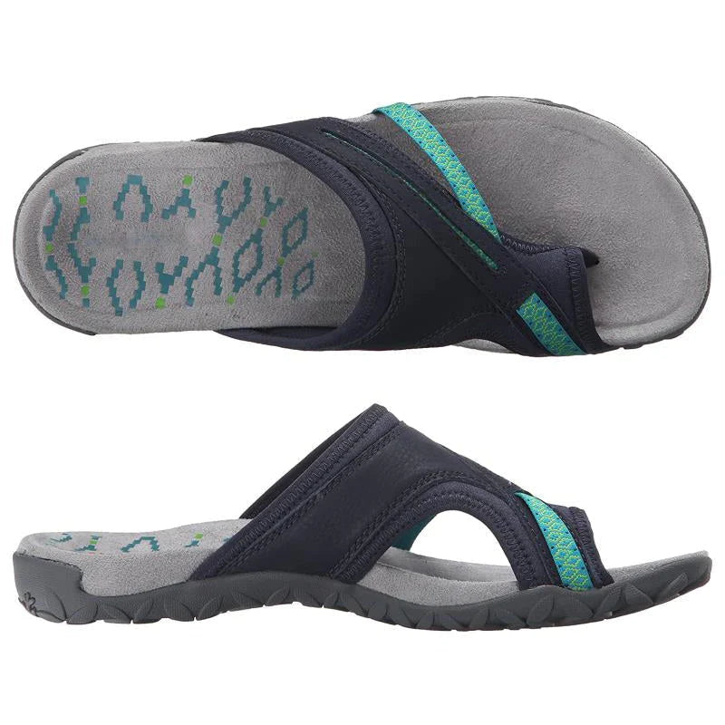 Wannies™ - Ortho Sandals - Suede Clip Toe Sandals