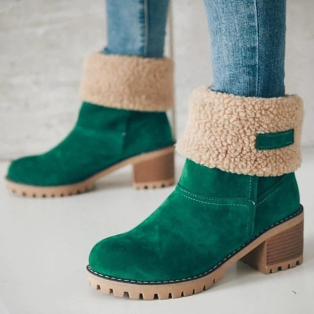 Lucy™ - Fur boots comfortably into fall!