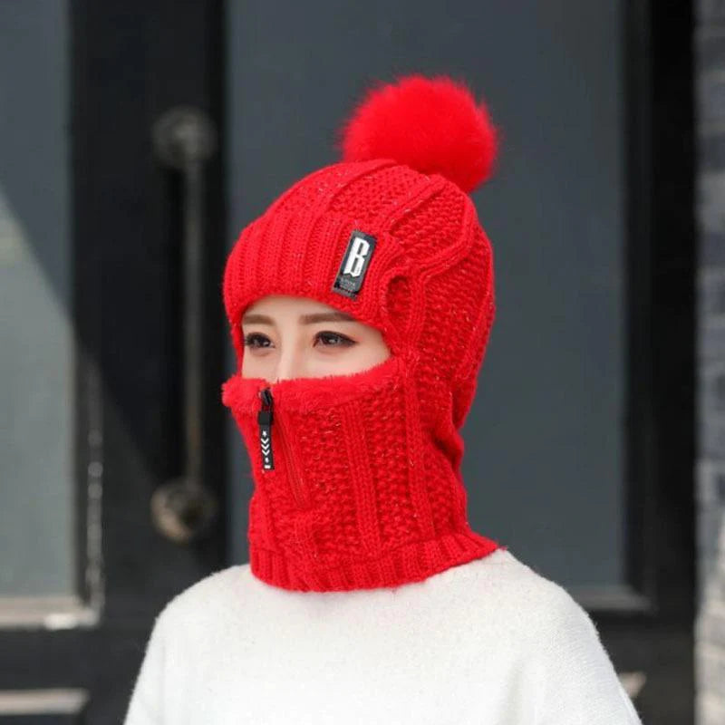 Khloe™ - Fur-lined Beanie Hat - Warm all winter long!