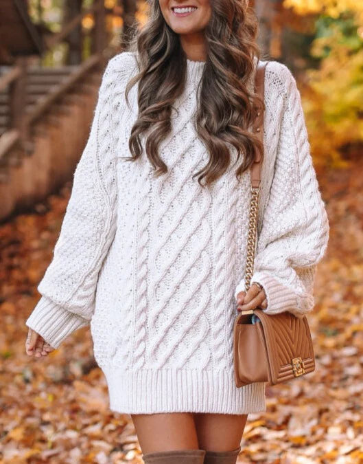 Christine L'ovieur® - White oversized sweater