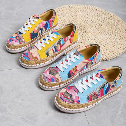 Printed Shoes™ - Breathable Slip-on Sneakers