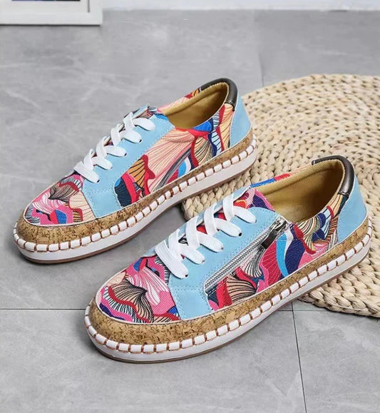 Printed Shoes™ - Breathable Slip-on Sneakers